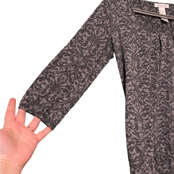 Liz Claiborne top 3/4 sleeve size Small - Picture 2 of 4